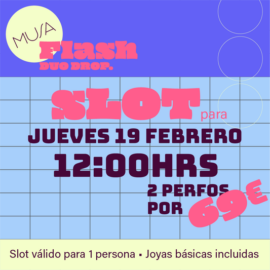 FLASH DUO DROP⚡️  Jueves 19 Feb • 12:00h