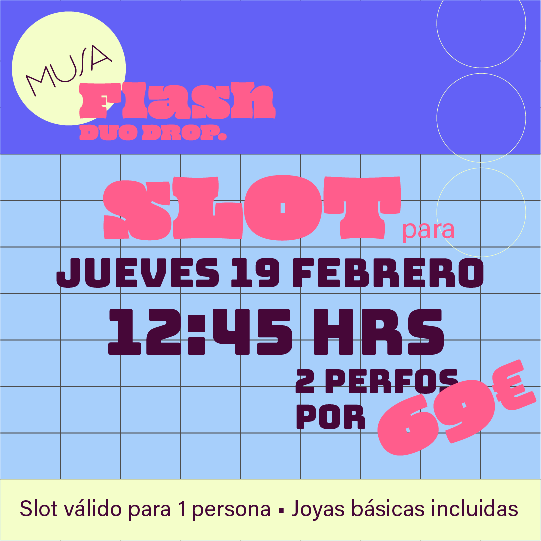 FLASH DUO DROP⚡️  Jueves 19 Feb • 12:45h