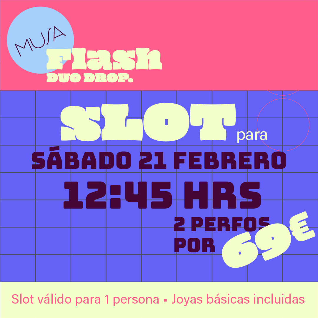 FLASH DUO DROP⚡️  Sábado 21 Feb • 12:45h
