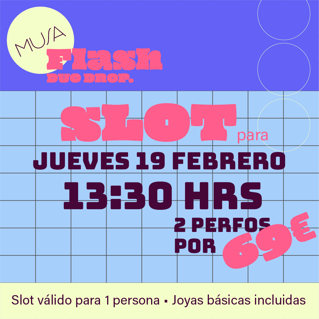 FLASH DUO DROP⚡️  Jueves 19 Feb • 13:30h