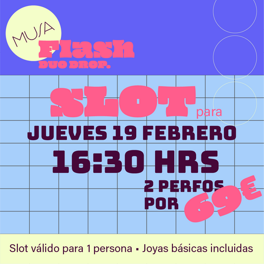 FLASH DUO DROP⚡️  Jueves 19 Feb • 16:30h