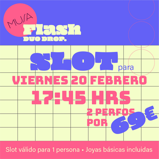 FLASH DUO DROP⚡️  Viernes 20 Feb • 17:45h