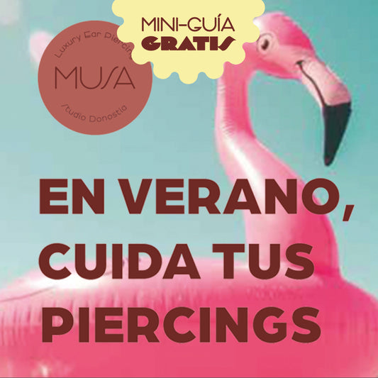 GUÍA GRATIS: Cuida tus Piercings en Verano